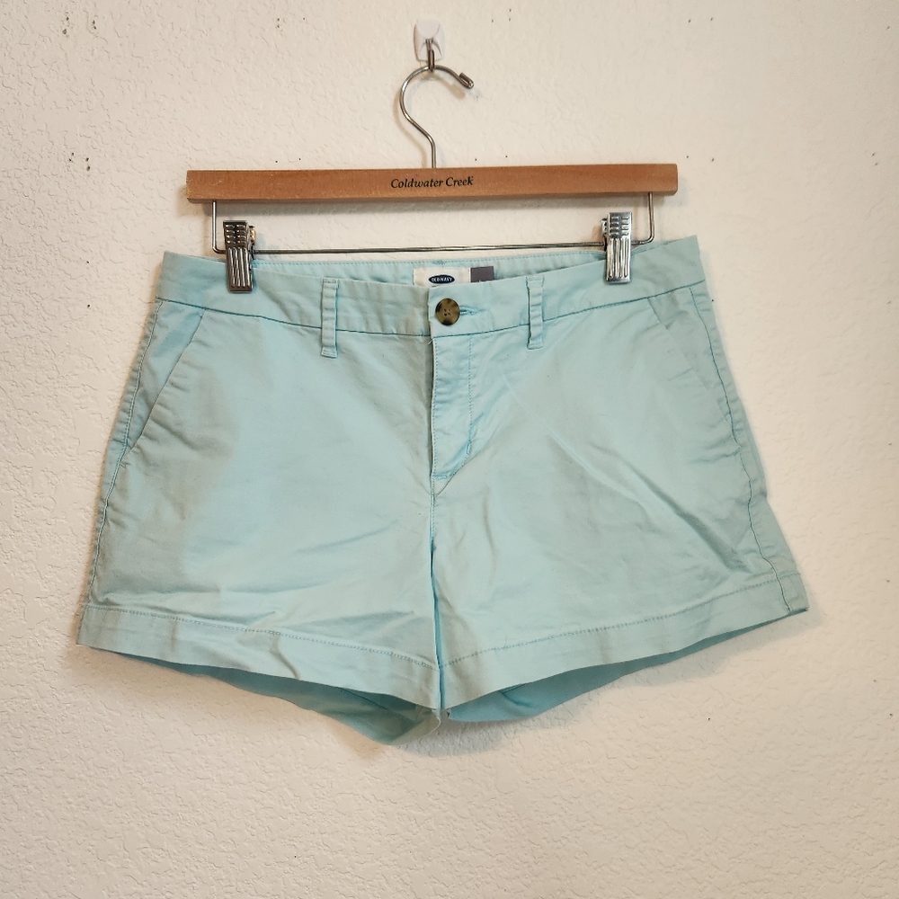 Old Navy Women's Chino Clear Day Green Shorts, Size‎ 4